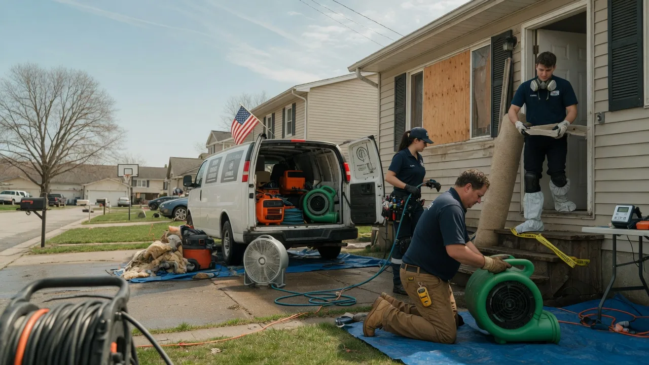 Water Damage Restoration in Burkeville, TX near me